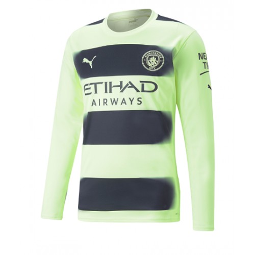 Manchester City John Stones #5 Tredjedrakt 2022-23 Langermet Manchester City John Stones #5 Tredjedrakt 2022-23 Langermet